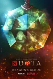 DOTA: Кровь Дракона Постер Мультфильмы